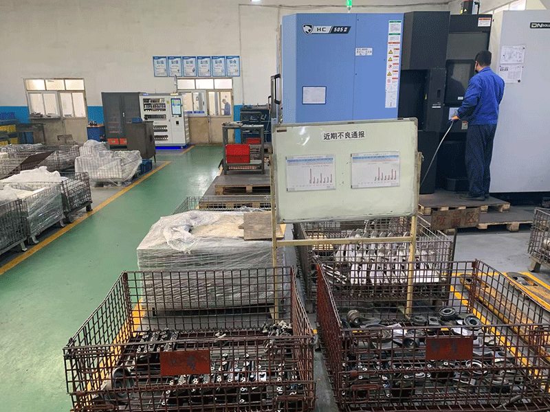 工程別の不良品区分管理